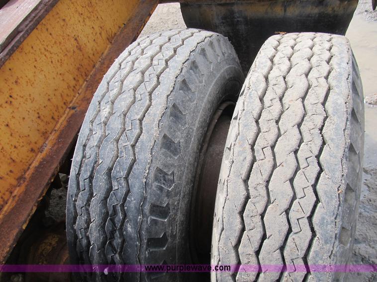 image for item B2904 1974 Load King power fold gooseneck trailer