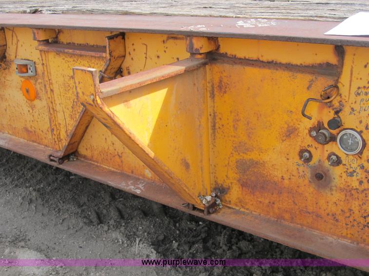 image for item B2904 1974 Load King power fold gooseneck trailer