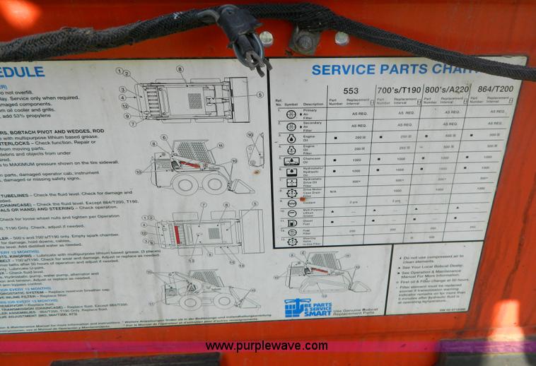 image for item B3903 2002 Bobcat S300 skid steer