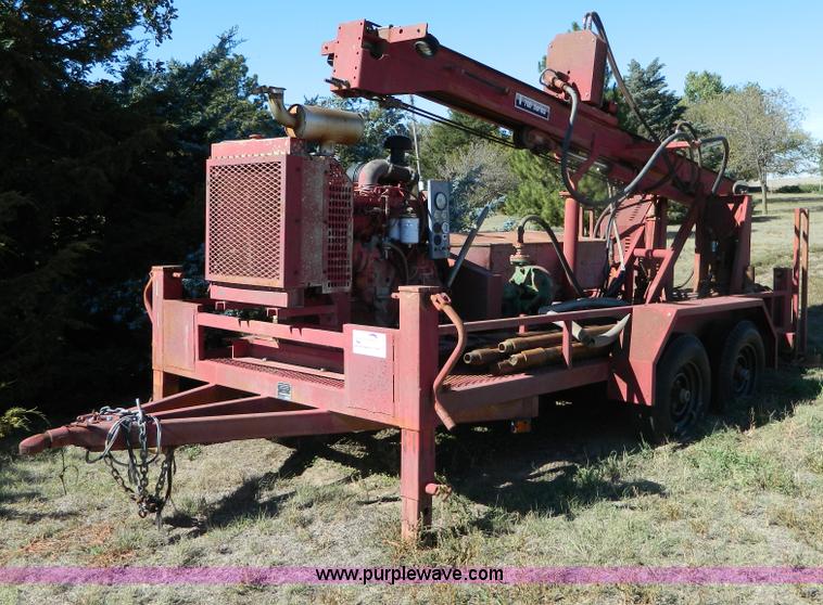 image for item B3928 1993 Buck-rogers 760 portable drill rig