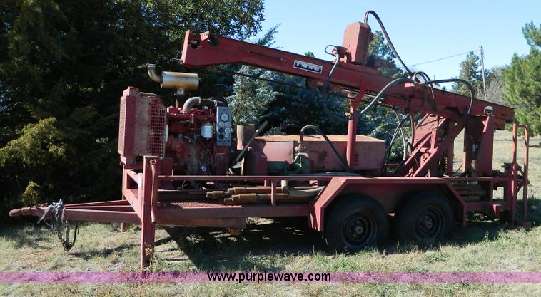 image for item B3928 1993 Buck-rogers 760 portable drill rig