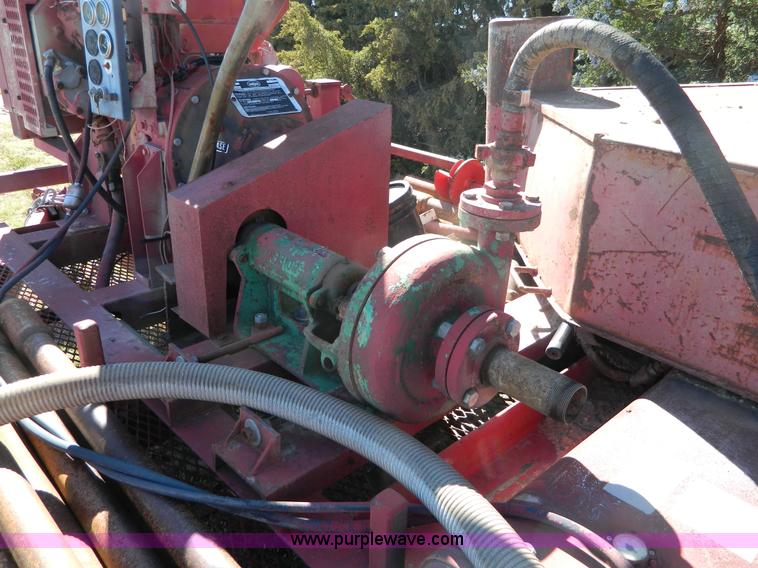 image for item B3928 1993 Buck-rogers 760 portable drill rig