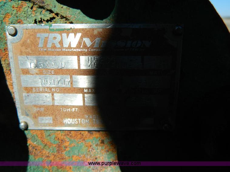 image for item B3928 1993 Buck-rogers 760 portable drill rig