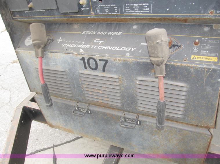 image for item B5228 Lincoln Electric Commander 300 portable welder/generator