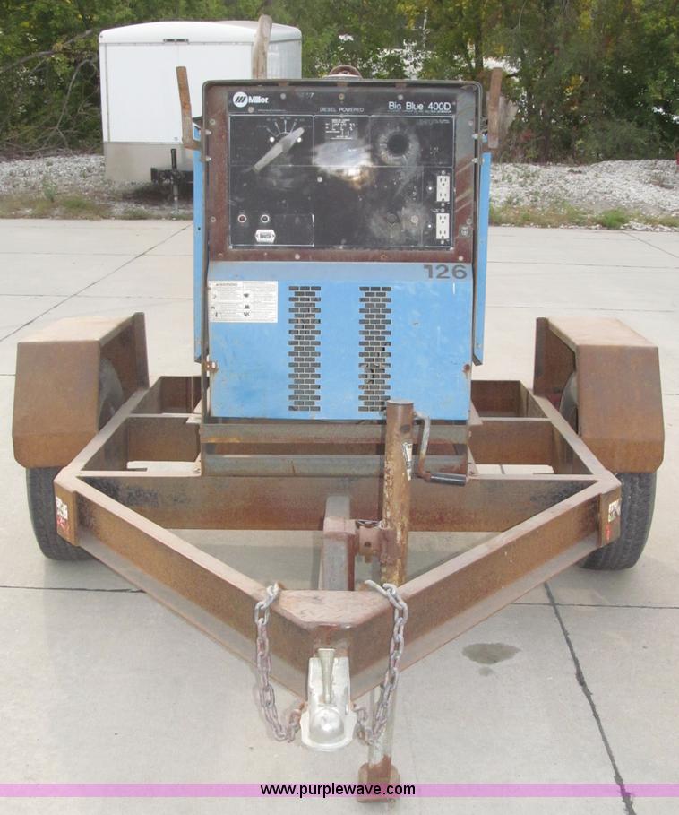 image for item B5229 Miller Big Blue 400D portable welder/generator