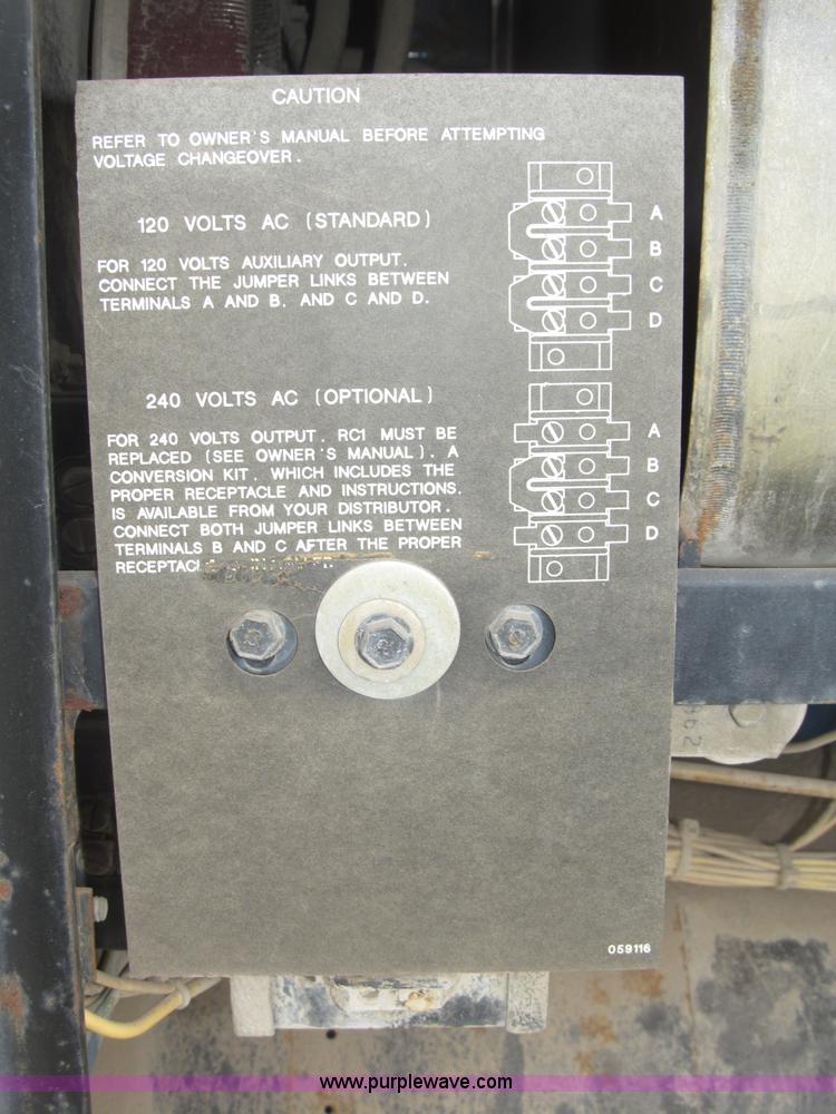 image for item B5229 Miller Big Blue 400D portable welder/generator