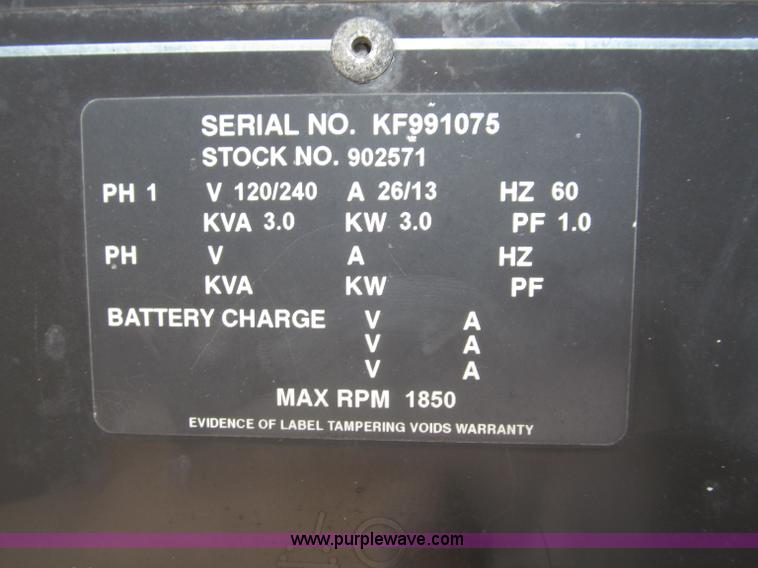 image for item B5229 Miller Big Blue 400D portable welder/generator