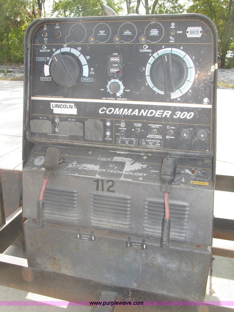 image for item B5230 Lincoln Electric Commander 300 portable welder/generator