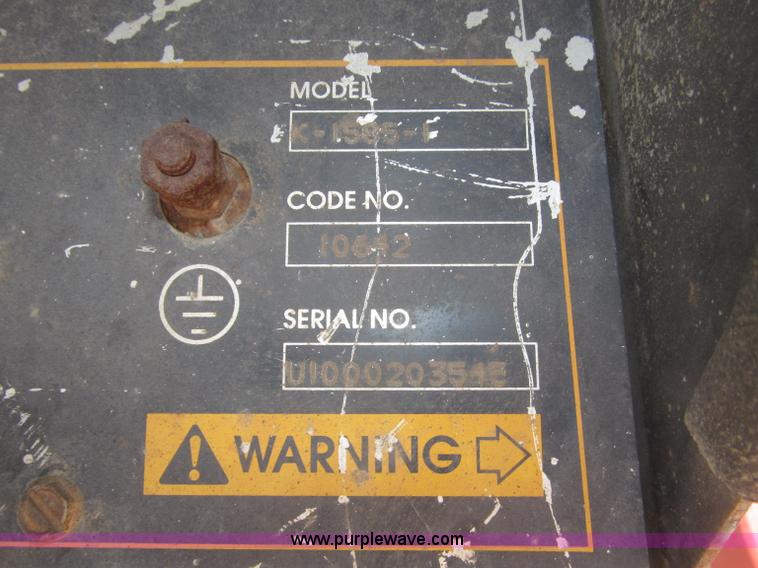 image for item B5231 Lincoln Electric Commander 300 portable welder/generator