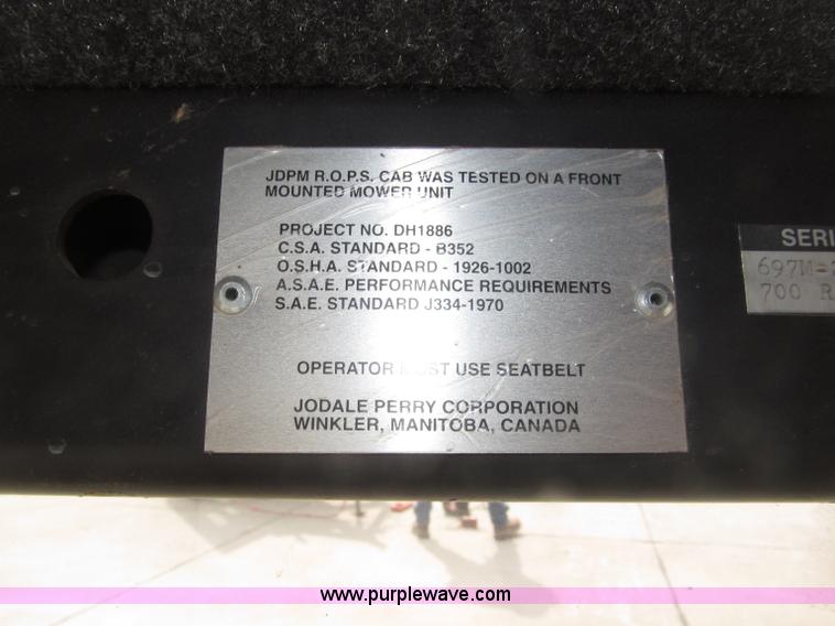 image for item B5233 Operator cab for Ransomes 700 series lawn mower