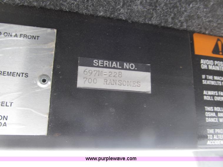 image for item B5233 Operator cab for Ransomes 700 series lawn mower