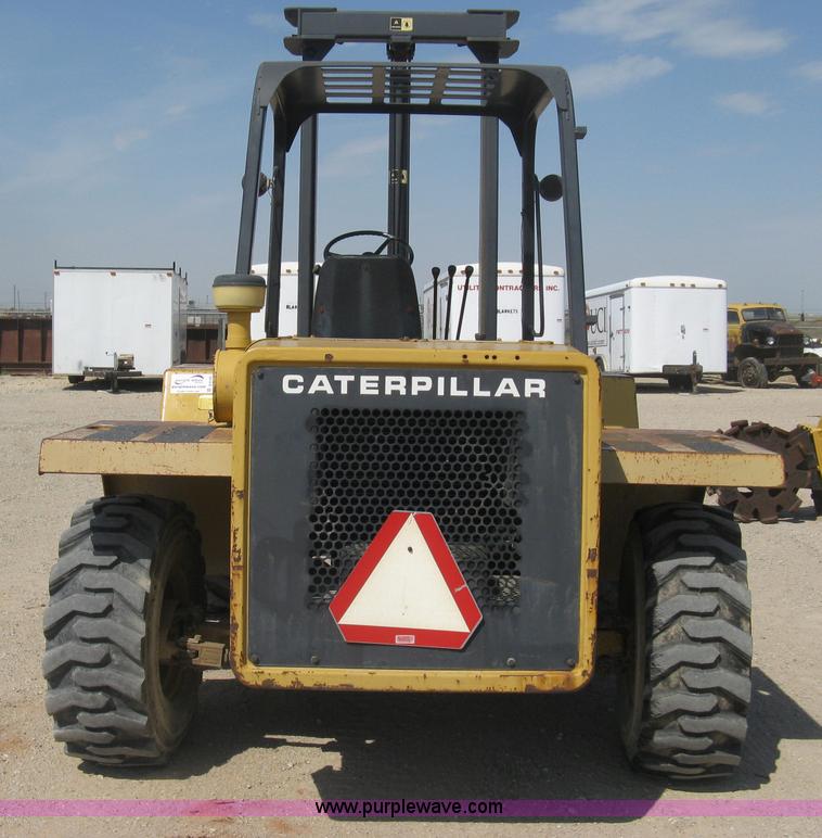 image for item B8162 Caterpillar R80 rough terrain forklift