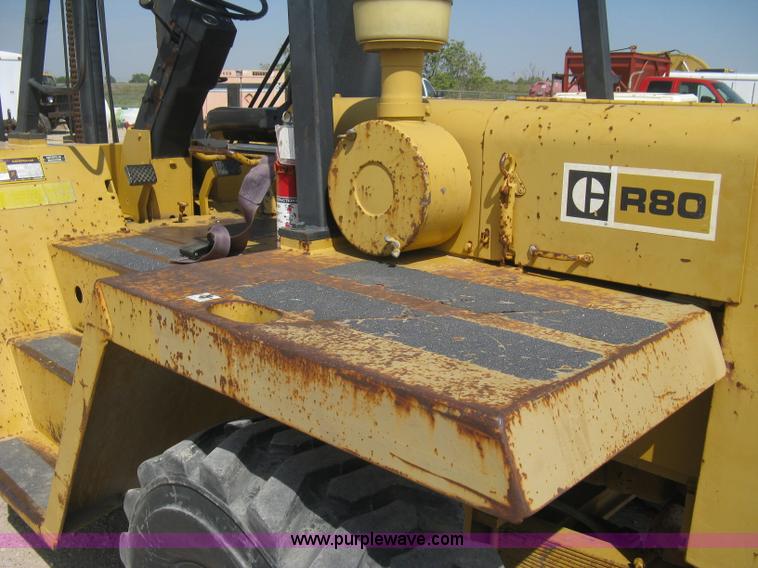 image for item B8162 Caterpillar R80 rough terrain forklift