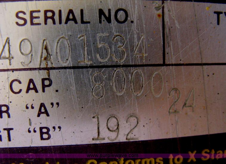 image for item B8162 Caterpillar R80 rough terrain forklift