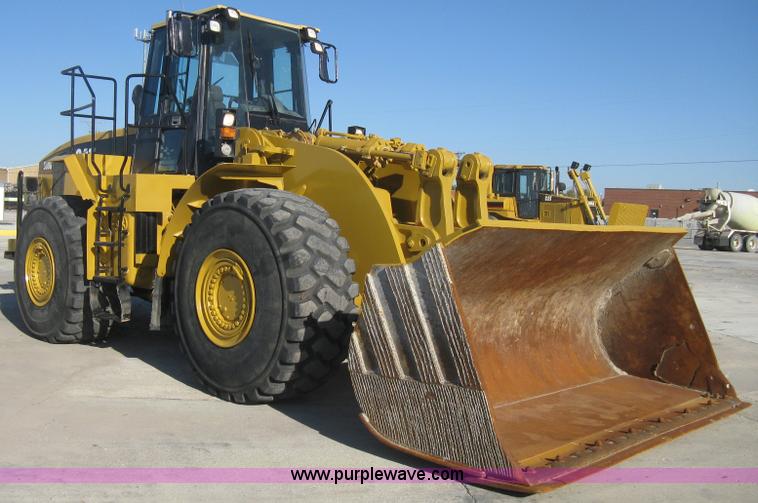 image for item B8199 1998 Caterpillar 980G wheel loader