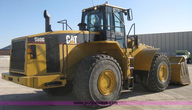 image for item B8199 1998 Caterpillar 980G wheel loader