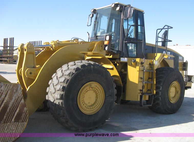image for item B8199 1998 Caterpillar 980G wheel loader