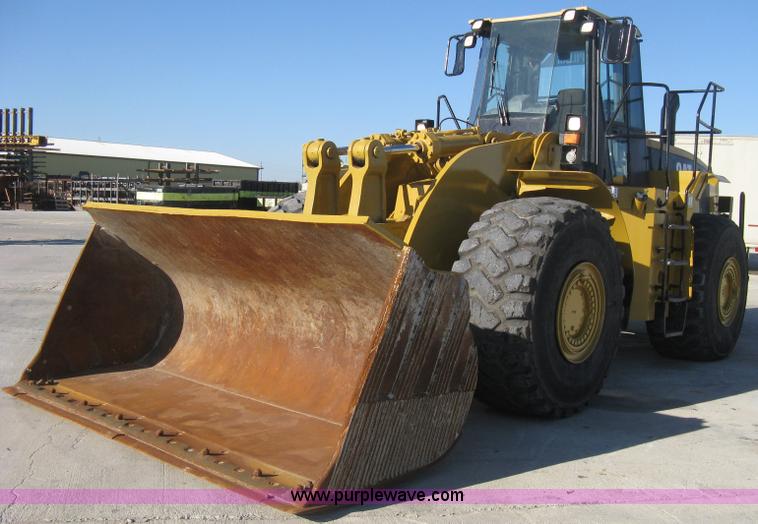 image for item B8199 1998 Caterpillar 980G wheel loader