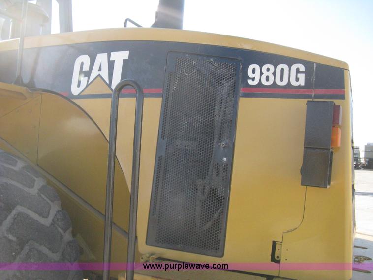 image for item B8199 1998 Caterpillar 980G wheel loader