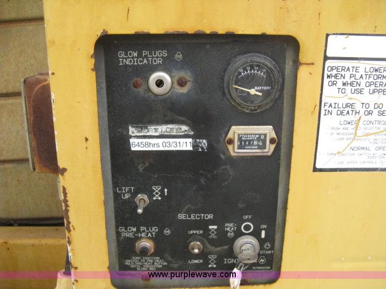 image for item B8295 1995 Grove SuperMax SM4688XT rough terrain scissor lift