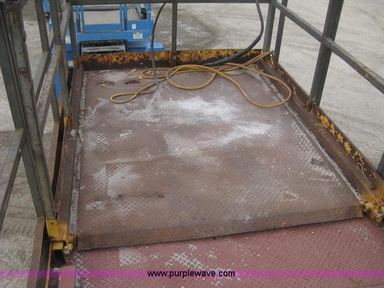 image for item B8295 1995 Grove SuperMax SM4688XT rough terrain scissor lift