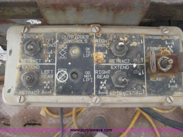 image for item B8295 1995 Grove SuperMax SM4688XT rough terrain scissor lift