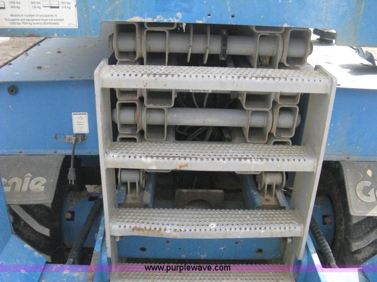 image for item B8298 2001 Genie GS-3268RT rough terrain scissor lift