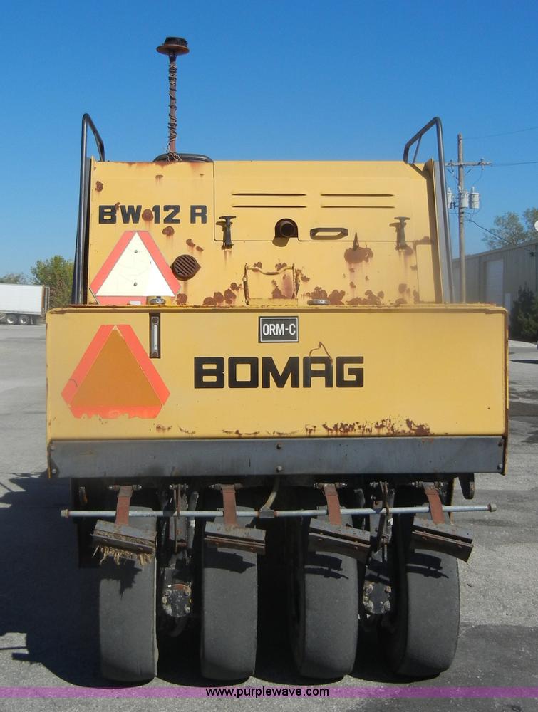 image for item D4941 Bomag BW12R pneumatic roller