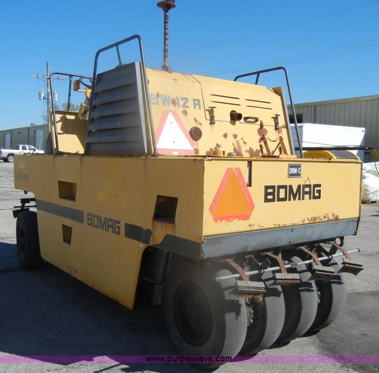 image for item D4941 Bomag BW12R pneumatic roller