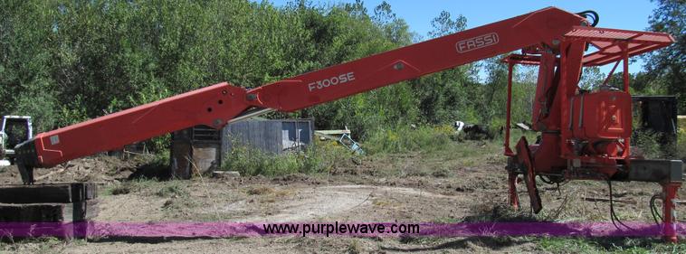 image for item E3517 1998 Fassi F300SE 24 sheet rock crane