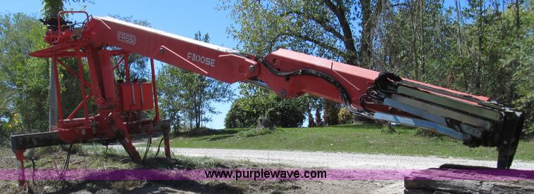 image for item E3517 1998 Fassi F300SE 24 sheet rock crane