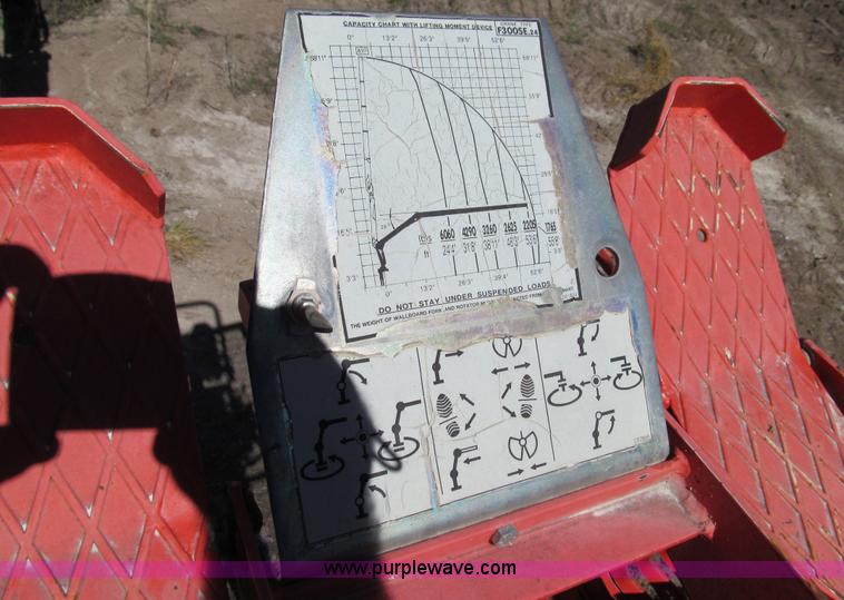 image for item E3517 1998 Fassi F300SE 24 sheet rock crane