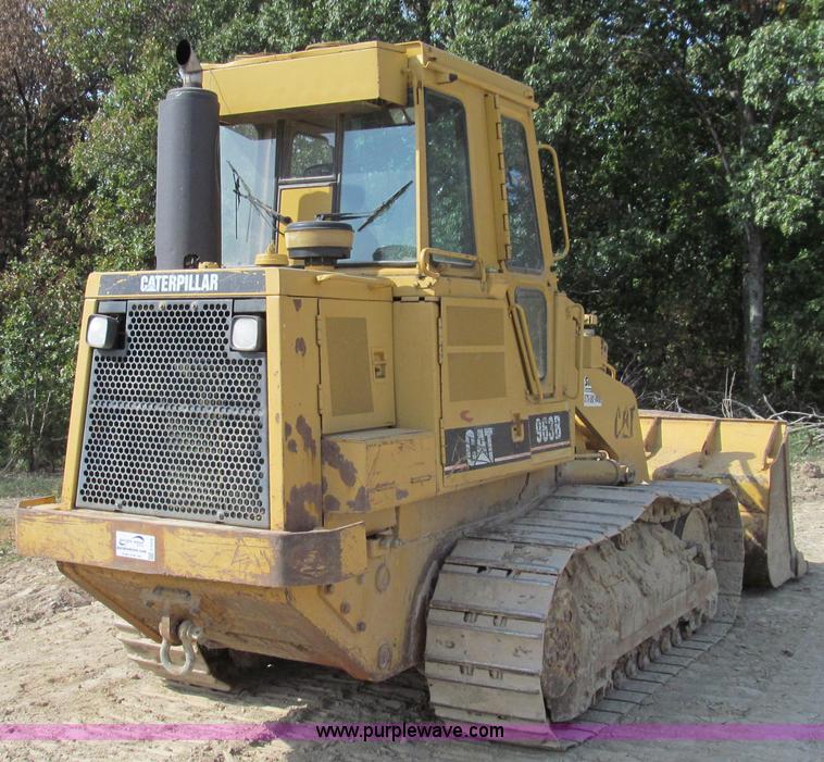 image for item E3528 1996 Caterpillar 963B track loader