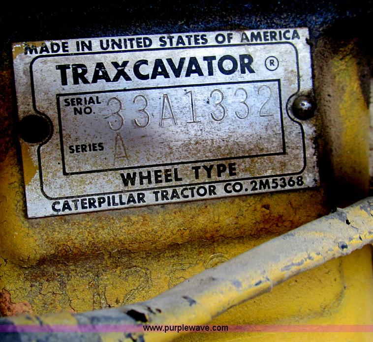 image for item E3531 1964 Caterpillar 966B wheel loader