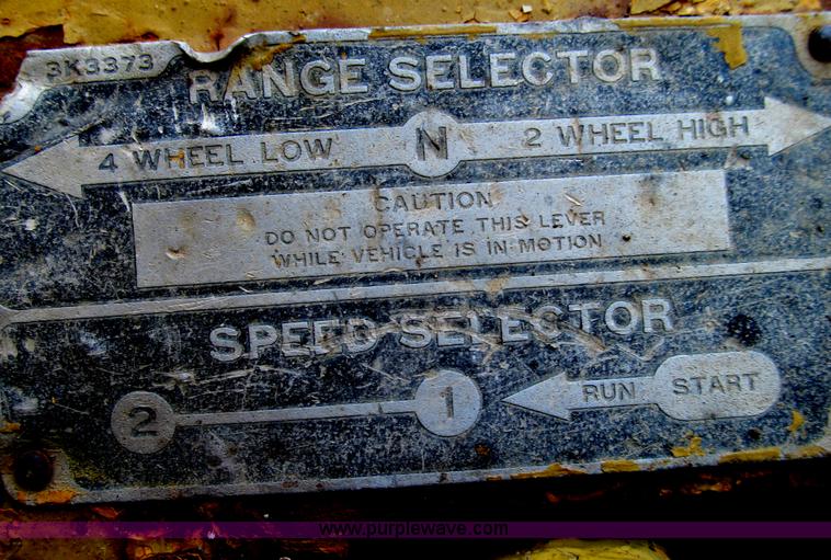 image for item E3531 1964 Caterpillar 966B wheel loader