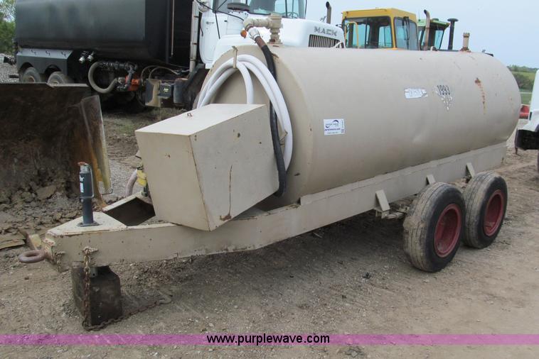 image for item E5567 Shop built job site fuel tank