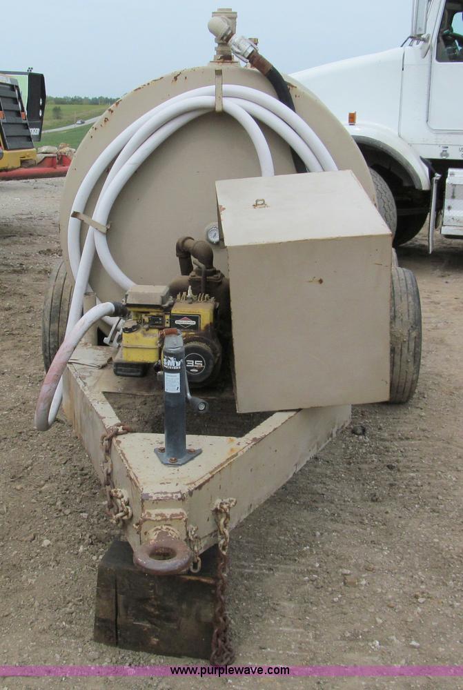 image for item E5567 Shop built job site fuel tank