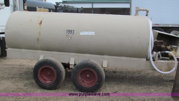 image for item E5567 Shop built job site fuel tank