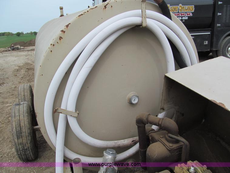 image for item E5567 Shop built job site fuel tank