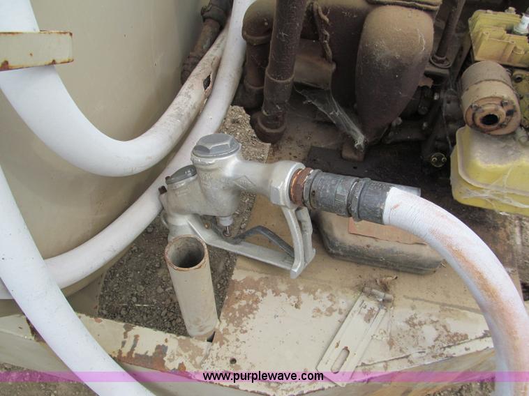 image for item E5567 Shop built job site fuel tank