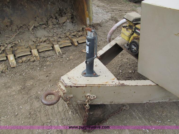 image for item E5567 Shop built job site fuel tank