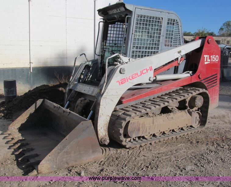 image for item E5580 2007 Takeuchi TL150 track skid steer