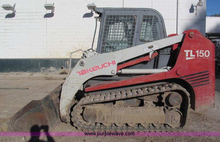 image for item E5580 2007 Takeuchi TL150 track skid steer