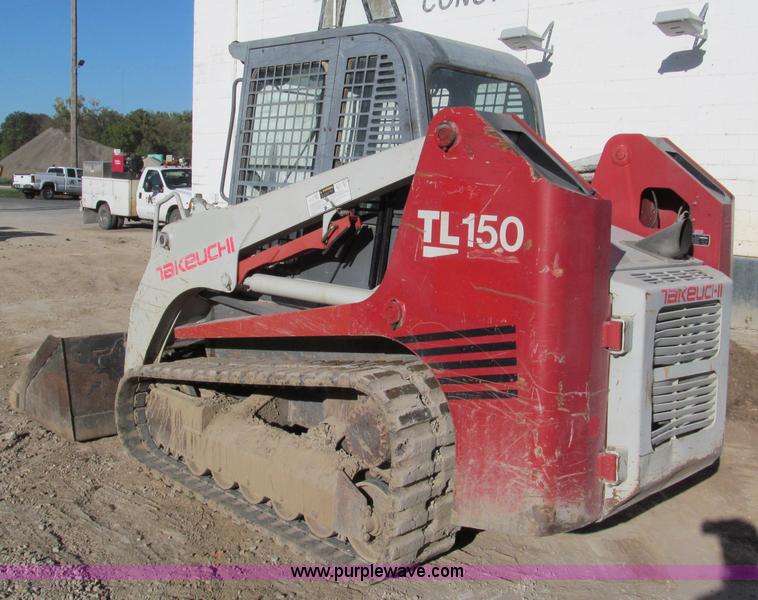 image for item E5580 2007 Takeuchi TL150 track skid steer