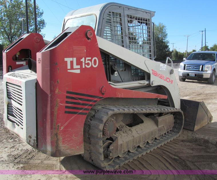 image for item E5580 2007 Takeuchi TL150 track skid steer