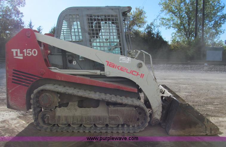 image for item E5580 2007 Takeuchi TL150 track skid steer