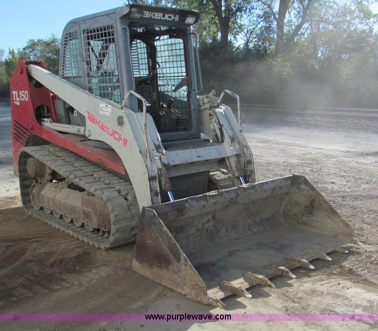 image for item E5580 2007 Takeuchi TL150 track skid steer
