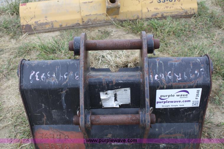 image for item F2648 36" backhoe bucket