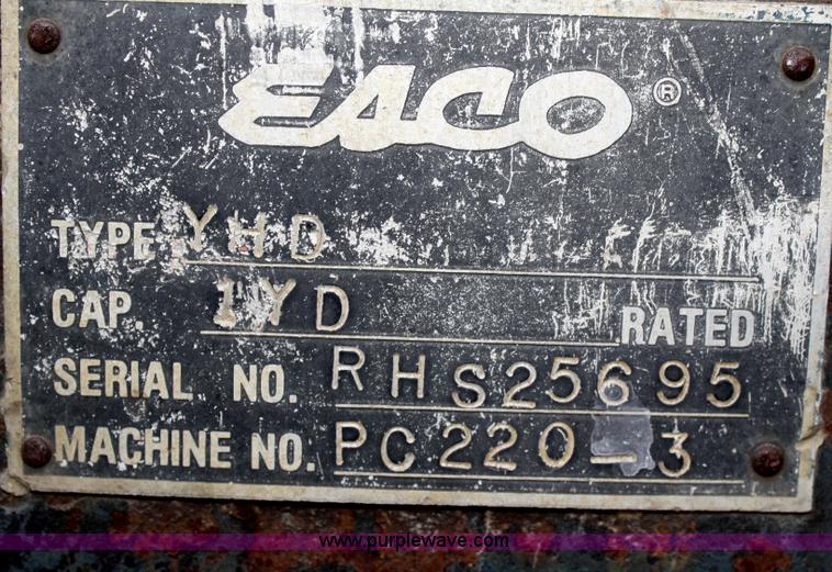 image for item F2649 Esco YHD 36" excavator bucket