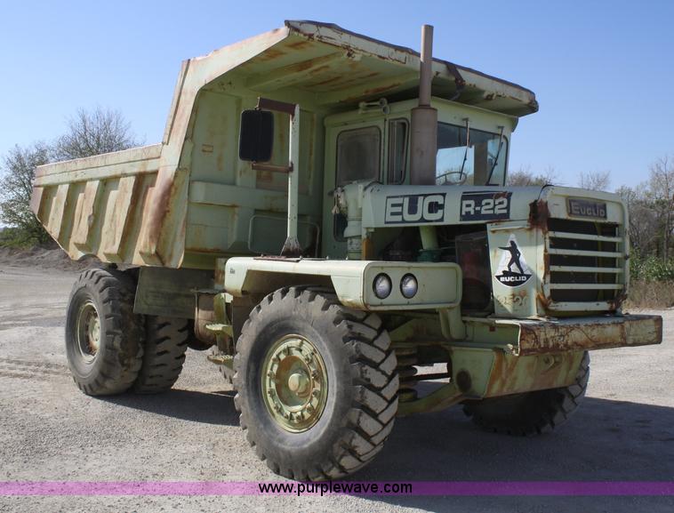 image for item F2656 Euclid R22 haul truck